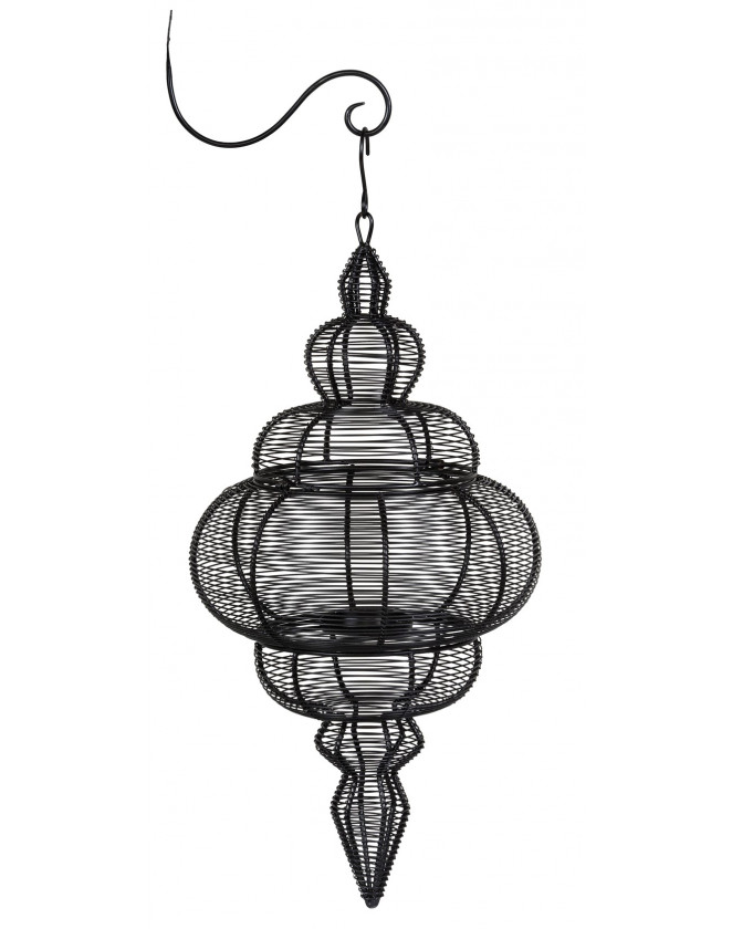 Orientálny závesný lampáš Yasmina L- exotika 56 cm